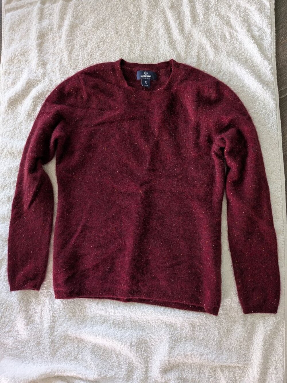 Lands' End Donegal Cashmere Sweater. EUC. Size S. Soft!